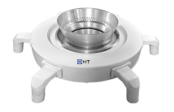 High-speed, high-pressure large horn double air outlet wind ring