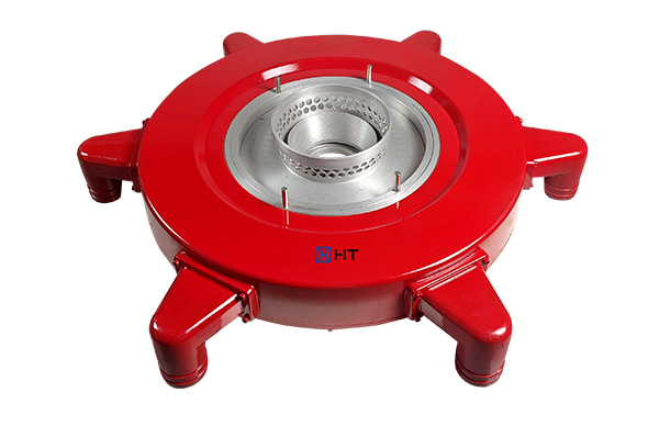 Mixed high-pressure air ring