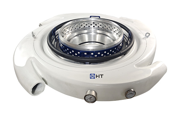 Spiral integrated high-speed high-pressure air ring