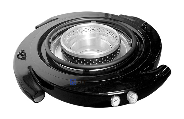 Spiral integrated high-speed high-pressure automatic air ring