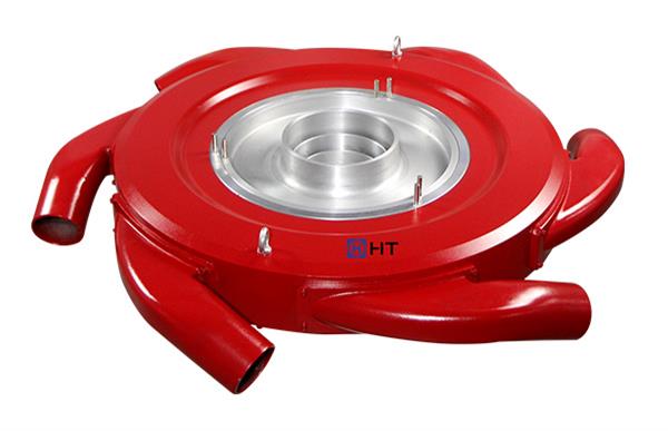 Spiral Low Pressure Double Air Outlet Wind Ring